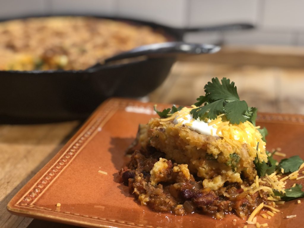 Chili Tamale Pie Chef Darin Sehnert Hands on Cooking Classes Savannah GA